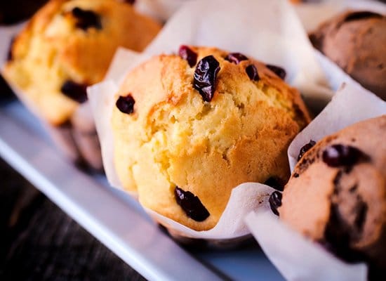 cranberry muffin