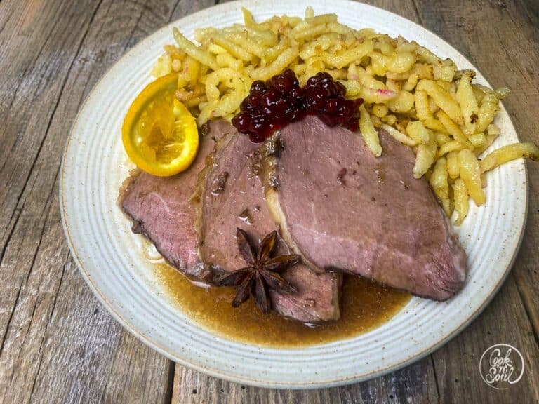 Fränkischer Sauerbraten, im Vakuum einlegen | cooknsoul.de Fränkischer Sauerbraten, im Vakuum einlegen | cooknsoul.de