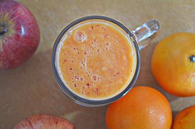 Apfel Orangen Smoothie