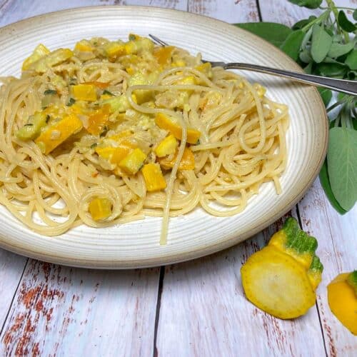 gelbe Zucchini Spaghetti