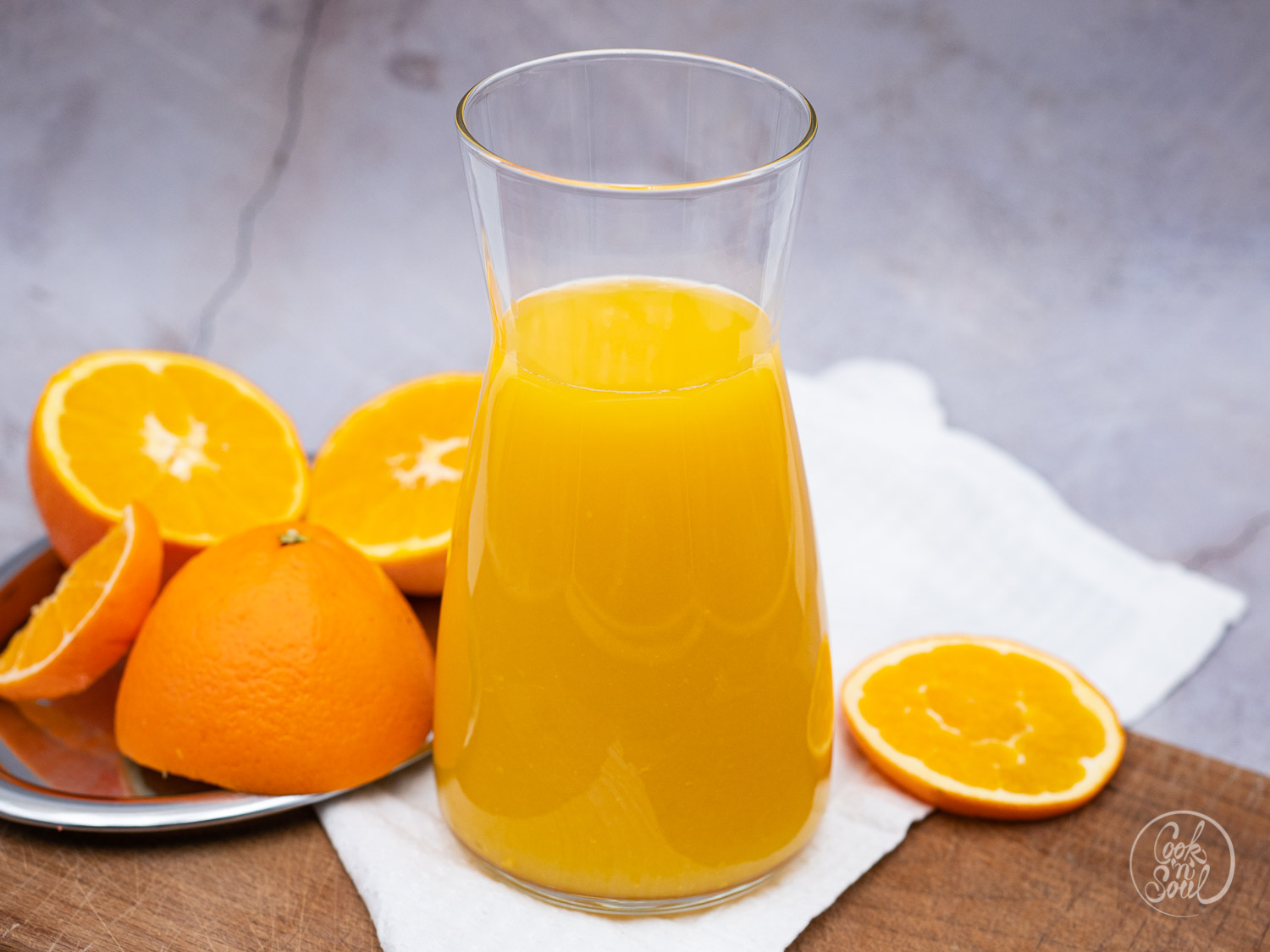 Orangensaft selber machen Rezept