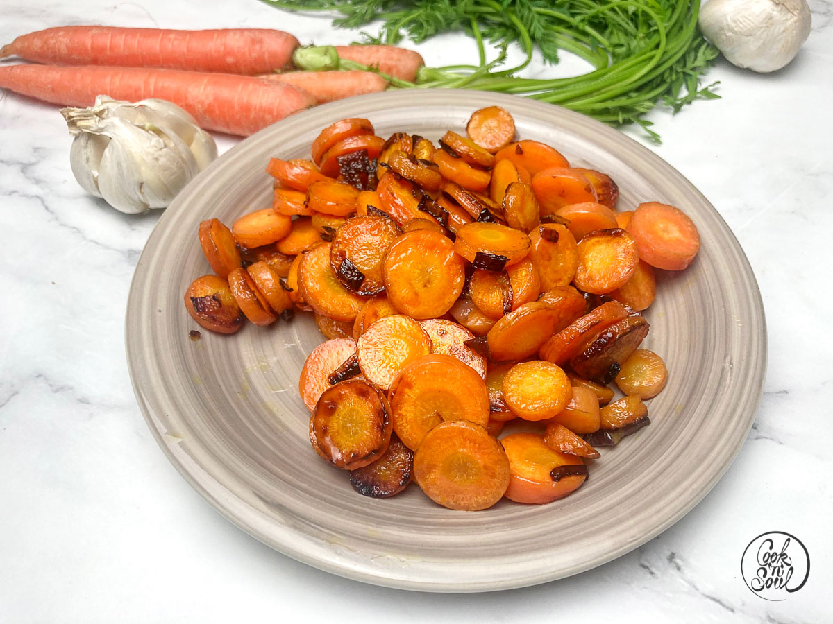 Karotten braten