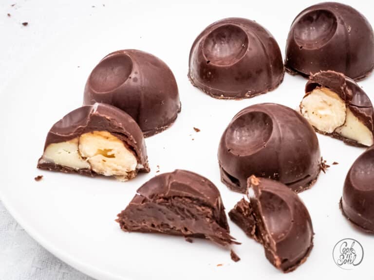 Pralinen selber machen mit drei verschiedenen Füllungen